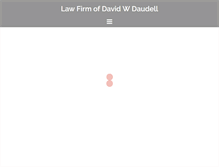 Tablet Screenshot of daviddaudell.com